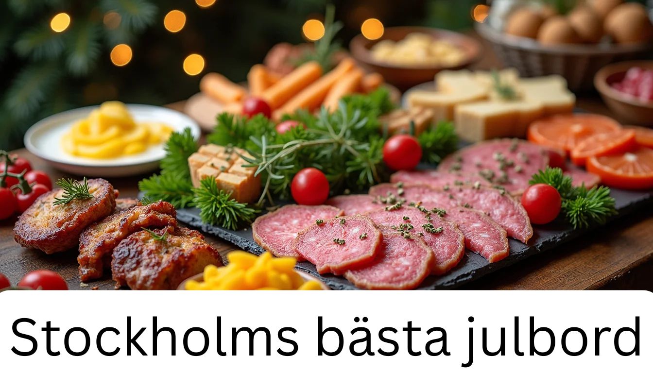Guide till Stockholms julbord